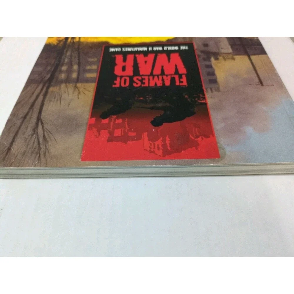 Lot Of (2) Flames Of War World War II Hardcover And Softcover Rulebooks